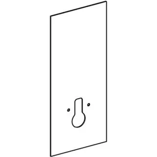 Geberit Glasplatte zu Monolith, Ersatzteil, 242662SJ1,
