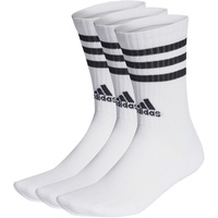 adidas 3 Streifen C SPW CRW 3 Paar Socken weiß/schwarz - M