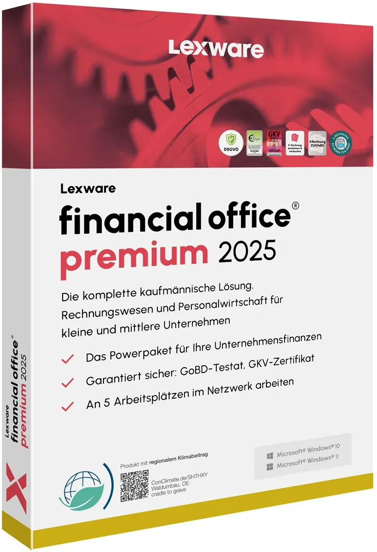 Lexware financial office premium handwerk 2025 Jahresversion 36