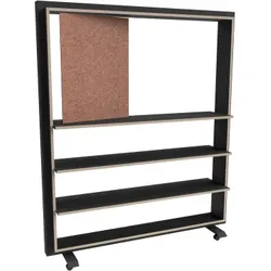 RollingRack, mobiles Regal mit Schwenktafel