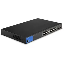 Linksys 24-Port Managed POE – GE Switch 4 10G