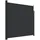 vidaXL Seitenmarkise Ausziehbar Schwarz 200 x 300 cm