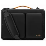 TECH-PROTECT Defender Tasche Laptop 13-14 - Schwarz Orange