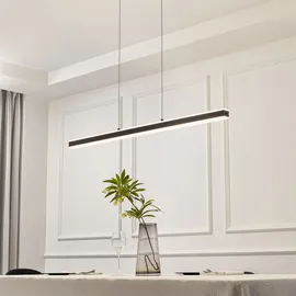 LUCANDE Pendolo 1-flg. 120 cm schwarz Aluminium