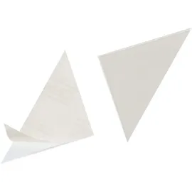 Durable Dreiecktasche Cornerfix 125 x 125 mm Transparent 100 St.