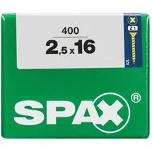 SPAX - Universalschrauben 2.5 X 16 Mm Pz 1 - 400 Stk. Holzschrauben