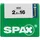 SPAX - Universalschrauben 2.5 X 16 Mm Pz 1 - 400 Stk. Holzschrauben