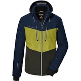 KILLTEC Herren Skijacke/Funktionsjacke mit abzippbarer Kapuze und Schneefang KSW 45 MN SKI JCKT, dunkelpetrol, 3XL, 38699-000