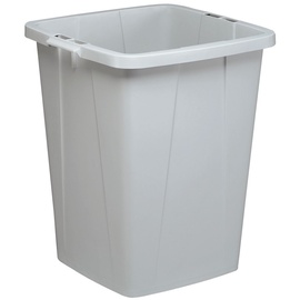 Durable Abfallbehälter Durabin ECO 90 1800505050 Rechteckig Kunststoff Grau