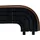 SN DECO GROUP Vorhangschiene SN DECO GROUP "SH3" Gr. 12, schwarz (schwarz,mahagonifarben), L:540cm T:8,7cm, Kunststoff, Gardinenstangen, Set 3-läufig, inkl. Rundbögen, Blende 7,5 cm, vorgebohrt, Innenlauf