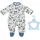 Zapf Creation Baby Annabell Strampler Blau Blätter (706824)