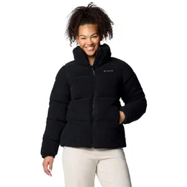 Columbia Damen Puffect Sherpa Jacke, Schwarz, S - S