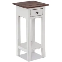 DESIGN DELIGHTS TELEFONTISCH, Drawer 65" | Mahagoni Recyclingholz, 65x31x31cm