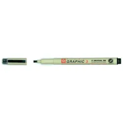 SAKURA Grafikstift PIGMA GRAPHIC 3, schwarz