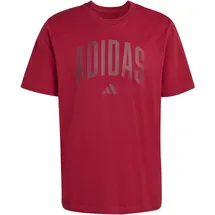adidas Collegiate Lineage Graphic T-Shirt rot XXL