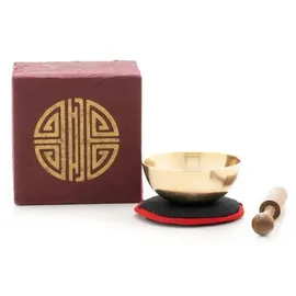 Klangschalen-Center GmbH Klangschalen-Set in Box mini violett mit Longevity