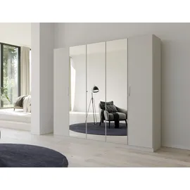 Rauch Drehtürenschrank Pure by Quadra Spin 226 x 210 x 54 cm Grau