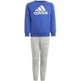 adidas Essentials Logo French Terry Trainingsanzug Blau 128