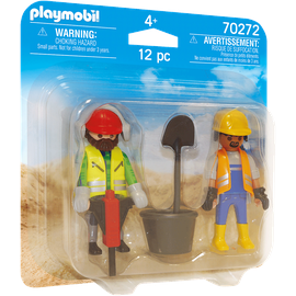 Playmobil Zwei Bauarbeiter 70272