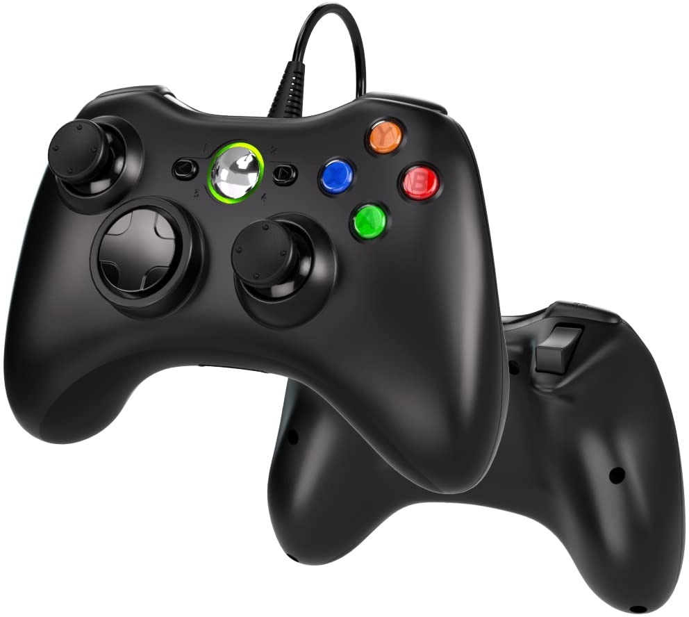 Controller für Xbox 360, 2023 Gamepad Joystick mit Kabel, USB PC Controller für Xbox 360/Microsoft PC Windows 7/8/10 / XP, 1PCS