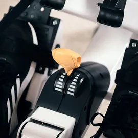 Sportplus Rudergerät für zuhause mit Luftwiderstand (8 Stufen), rower machine, Rudergerät Luft, leise & flüssig trainieren,