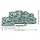 WAGO 2003-6640 Installationsetagenklemme 5.20mm Zugfeder Belegung: N, L, PE Grau 50St.