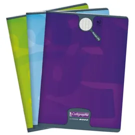 Calligraphe 10x Heft Calligraph A4, 90g, 48 Bl F-Lin- sortiert, 108733C