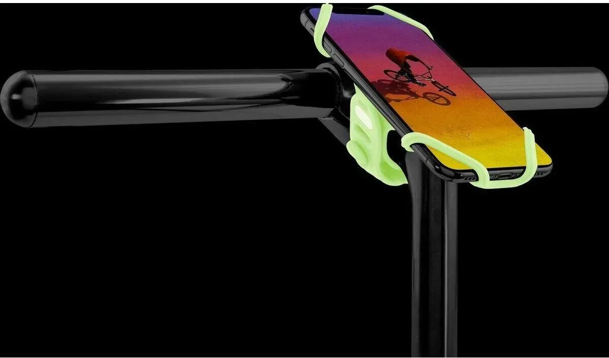 Smartphone-Halterung Fahrrad Bone Bike Tie Pro 2 grün No Size