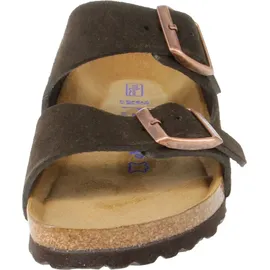 Birkenstock Arizona Bs Veloursleder schmal mocca 41