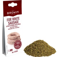 Browin 310005 Für Weißwurst - Kräuter-Gewürzmischung 20 g, Majoran, schwarzer Pfeffer, Muskatnuss, natürliche Gewürze für die Zubereitung von Weißwurst zu Hause
