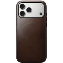 Nomad iPhone 17 Pro Max Leder Case rustikal braun