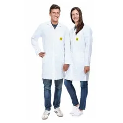 SafeGuard ESD Kittel Pro-Line, weiß, 3/4 Länge DSWL41017 , 1 Unisex Kittel, Größe 3XL
