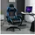 Vinsetto Gaming Stuhl Schwarz Blau