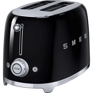 Smeg TSF01BLEU Schwarz / Hochglanz