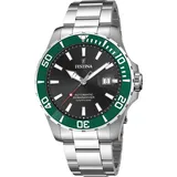 Festina Herrenuhr Automatik F20531/2 Armbanduhr silber D2UF20531/2 - Silber