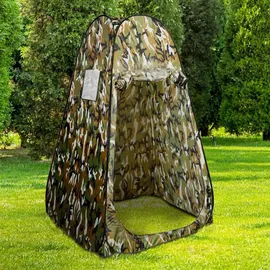 Costway Pop-up Duschzelt Flecktarn
