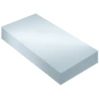 Tectake Doppelstegplatte Hohlkammerplatten 121 x 60,5 x 0,6 cm 0,6 mm lichtdurchlässig wärmedämmend temperaturresistent robust weiß