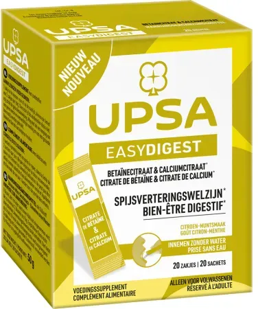 UPSA EasyDigest Wohlbefinden Der Verdauung 20 Beutel