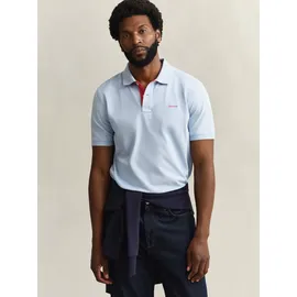 GANT REG Contrast Pique blau L