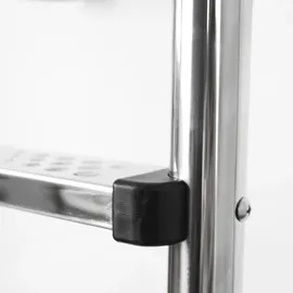 Evolution Einbauleiter eng 4-stufig V2A Edelstahl Pool Handlauf