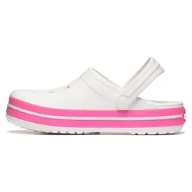 Crocs Toddler Crocband Clog White/Pink Crush 28,5