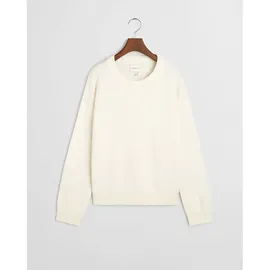 GANT Superfine Lambswool Pullover Beige L