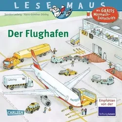 CARLSEN 9783551083609 LESEMAUS 160: Der Flughafen