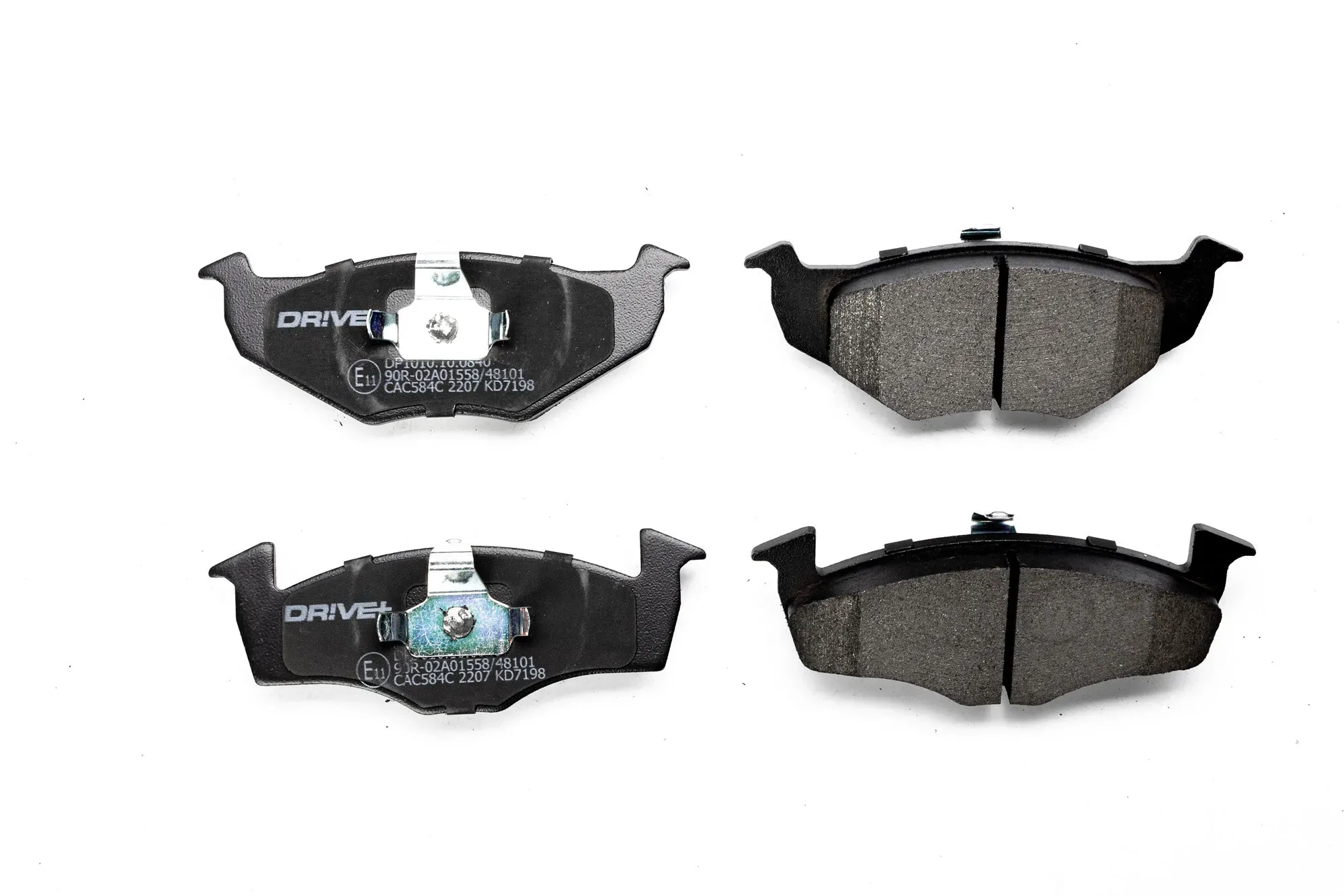 DRIVE+ Bremsbelagsatz, Scheibenbremse dp1010100840 Vorderachse für Skoda VW