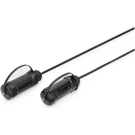 Digitus HDMI-Kabel 4K AOC gepanzertes Verbindungskabel 10 m Schwarz