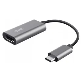 Trust HDMI-Adapter 20 cm Grau/Silber