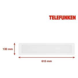 Telefunken LED Deckenleuchte 25 W 61,5 cm neutralweiß