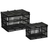 Atmosphera Créateur d'intérieur Deko-Körbe in schwarz | Gr.: onesize