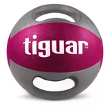 tiguar Medizinball mit Griffen Violett/Lila 5 kg