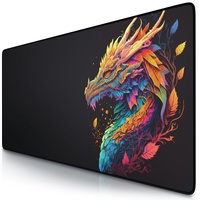 Titanwolf XXL Speed Gaming Mauspad Titanwolf Schwarz 900 x 400mm, XXL Mousepad, Tischunterlage Large Size, verbessert Präzision und Geschwindigkeit